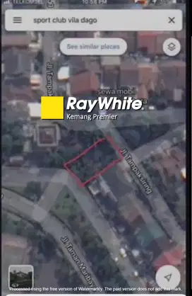Tanah Kavling Premium Vila Dago, Pamulang, Tangerang Selatan