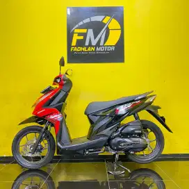Honda Beat Tahun 2022 merah pajak hidup plat Depok