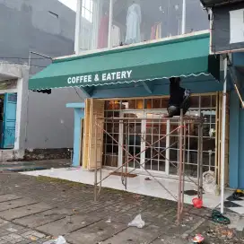 Awning kanopi kain anti air