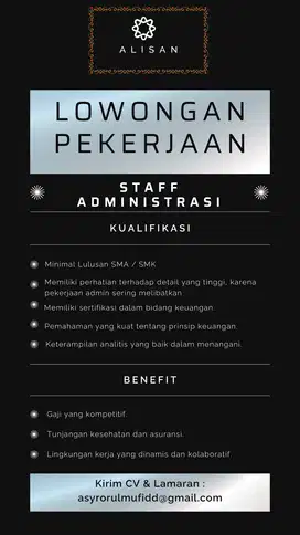 STAFF ADMINISTRASI