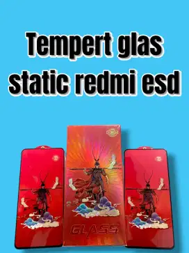 Tempert glas redmi dari esd
