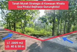 Jual tanah murah dekat kawasan wisata Goa Pindul Gunungkidul