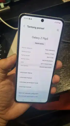 Samsung z flip 5 512gb sein unit only