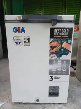 Freserbox Gea 100liter orisinil normal beku siap pakai