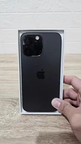 Iphone 14 Pro Max Black 128GB Ex Garansi Ibox Normal 100% Mulus 95%