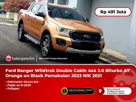 Ford Ranger Wildtrak Double Cabin DC 4x4 2.0 Biturbo AT 2023 NIK 2021