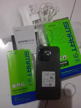 HP infinix Smart 9 Ram 3+3/64 Fullset mulus normal