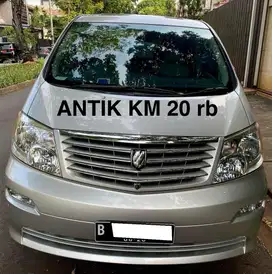 ANTIK TIK TIK KM 20 rb Toyota Alphard V 3.0 2004 4x2 TGN 1 Bisa Kredit