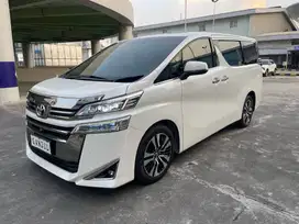 2018 Vellfire G Facelift ATPM Record Km 43 rb B Ganjil 5/25 Otr KREDIT