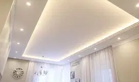 Tukang Pasang Plafon Partisi Jasa Wall Moulding Sekat PVC GRC Gypsum