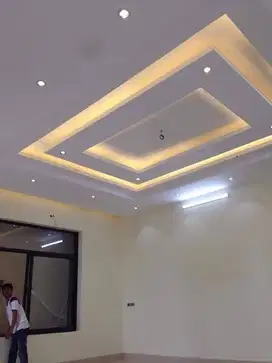 Tukang Pasang Plafon Partisi Jasa Wall Moulding Sekat PVC GRC Gypsum