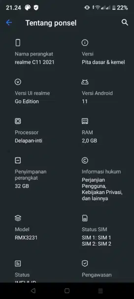 REALME C11 2021 2/32