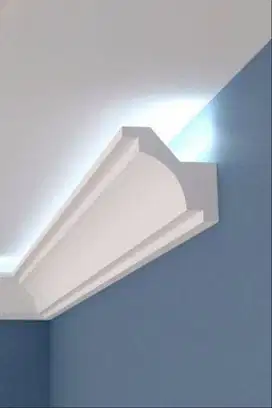 Jasa Tukang Pasang Plafon Partisi Wall Moulding Sekat PVC GRC Gypsum