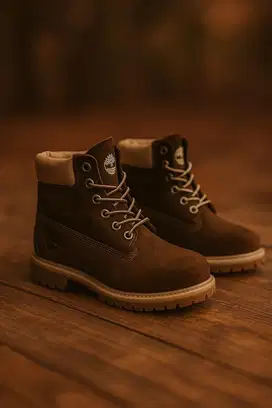 Sepatu boots Timberland Mens AF ROLL TOP DK BRN
