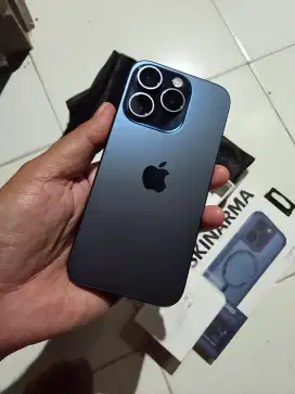 iPhone 15 pro 128 Blue titanium 99% mulus segel original