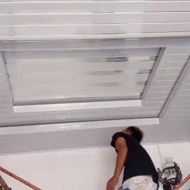 Tukang Pasang Plafon Partisi Jasa Wall Moulding Sekat PVC GRC Gypsum