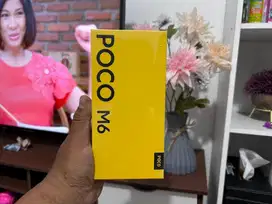 Poco m6 8/256gb new / baru segel box