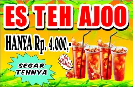 Lowongan pekerjaan jaga stand es teh