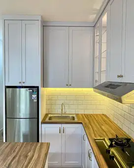 Interior Desain KITCHENSET  Backdrop Tv - Design Wardrobe Kitchen Set