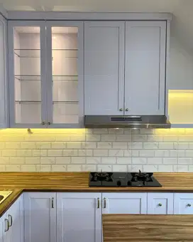Interior Desain KITCHENSET  Backdrop Tv - Design Wardrobe Kitchen Set