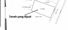 DIJUAL TANAH 2,5 ARE GUNUNG ANDAKASA JALAN 8 METER ASPAL