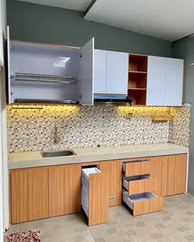 Interior Desain KITCHENSET  Backdrop Tv - Design Wardrobe Kitchen Set