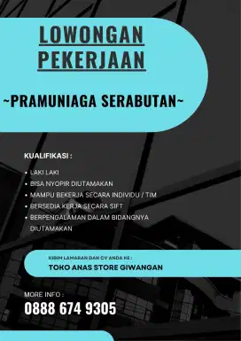 Lowongan kerja serabutan