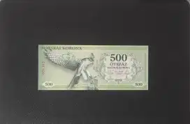 Uang Hungary 500 Bochkai korona