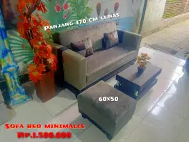 Sofa minimalis multifungsi bed