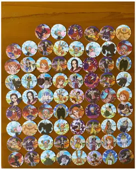 Tazos Chikibals One Piece Set 70 pcs
