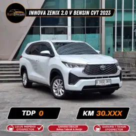 2023 Toyota Kijang Innova Zenix 2.0V CVT Bensin 2.0 V Putih