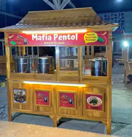 GEROBAK MIE AYAM BAKSO COSTUM