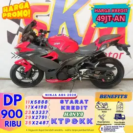 (gratis balik nama) Kawasaki ninja250 th 2020 cash/credit