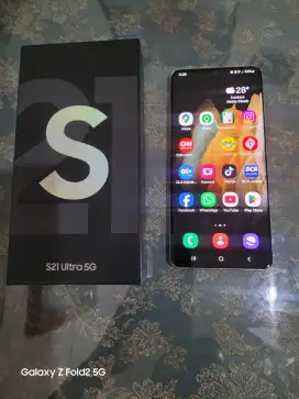 Samsung galaxy S21 ultra 5G ram 16/512gb garansi sein mulus lengkap