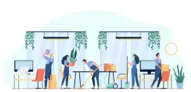 Cleanimg service merangkap administasi