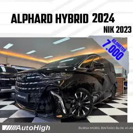 DP10% [Km6.000] Alphard HEV Hybrid 2023 Black Reg 2024 #AUTOHIGH
