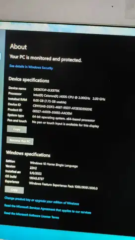 Jual komputer aio hp