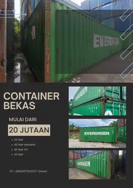 Container second/Kontainer bekas