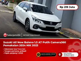 SUZUKI BALENO 1.5 AT PUTIH 2023 LOW KM