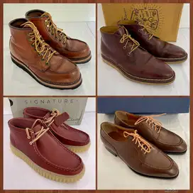 BORONGAN Size 39 Jual Rugi REDWING JUNKARD CLARKS AXEL CO Boots Pria