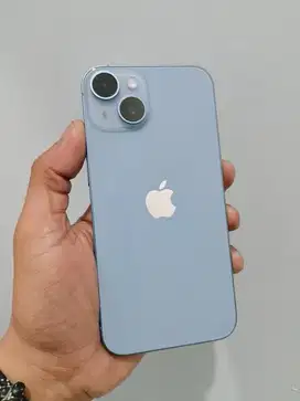 Iphone 14 128GB Blue fullset Bh 100% Original iBox Open dus