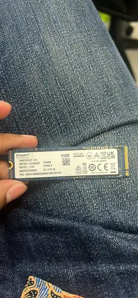SSD Kingston NVME PCIE 512 gb