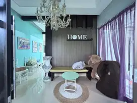Disewakan rumah mewah dan furnished  di Raffles Hills Cibubur