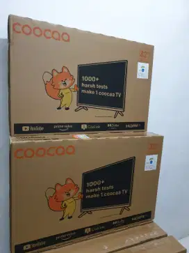 COOCAA SmartTV 32 inch. 100% Gres pabrik, bisa COD