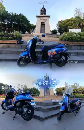 Scoopy Blue Black 2015 - TERTIB - SOLO