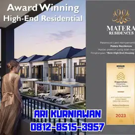 Private POOL Eksclusif 5 Menit Bsd city Super luxury MATERA RESIDENCES