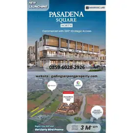 TERMURAH 3m Ruko PASADENA SQUARE At Paramount Land Gading Serpong