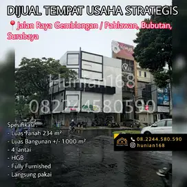 Ruko Kantor Gudang Raya Gemblongan Baliwerti Pahlawan Bubutan Surabaya