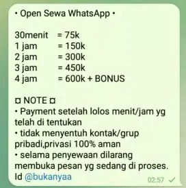 Yg butuh uang cepat dan ingin uang tanpa ribet