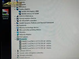 Motherboard Laptop Asus K46CM Intel Core i3-3217U